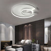 Aluminum LED Ceiling Lamp Ring Light Chandelier Lights Fixture Living Bedroom