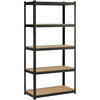 5-Tier Storage Shelves Standing Racking Shelving Units, for Shed/Office/Workshop