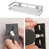 Stainless Steel Storage Shelf Bottle Organizer Spices Jars Rack Kitchen Bathroom