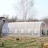 Outdoor Greenhouse Walk in Polytunnel Steel Tent Garden Plants Grow House Shade