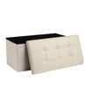 Ottoman Storage Seat Stool Trunk Toy Chest Bedding or Blanket Box Folding Bench