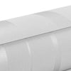 Modern 3D Crescent Wave Stripes Embossed Non-woven Flocking Wallpaper Grey 10M