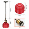 Vintage Industrial Retro Loft Style Glass Ceiling Wall Lamp Shade Pendant Light