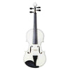 4/4 Full Size Acoustic Violin Set with Case Bow Rosin Bridge White