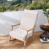 Rocking Lounge Chair Rocker Garden Furniture Seat Patio Bistro Recliner Balcony