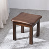 Small Wood Stool Square Footstool Change Shoe Bench Multi-function Step Stool