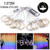 USB LED Flashing Curtain Window Light Home Bedroom Party Xmas Wedding Room Decor