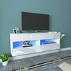 High Gloss TV Stand Entertainment Cabinet 4 Cubes Floating Wall Entertainment UK