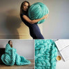 DIY New Chunky Wool Yarn Super Soft Bulky Arm Knitting Rove Crocheting 250g UK