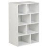 White Cube Kids Storage Unit & Fabric Drawers Childrens Childs Bedroom