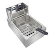 10L 2500W Electric Deep Fat Fryer Stainless Steel Chip Pan Basket 6L Oil