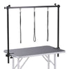 Practical Adjustable Pet Dog Grooming Table Bath Beauty Arm Desk Bracket + Leash