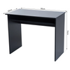 Wooden Computer Desk Black Home Office Space Saving Workstation Study Table