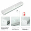Wireless LED Cabinet Closet Lamp PIR Motion Sensor Light USB Rechargeable Strip