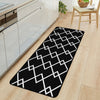 Non Slip Home Kitchen Floor Mat Non Slip Runner Anti Fatigue Rug Door Mat Black