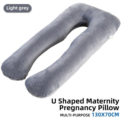 U Shape Pregnancy Support Pillow Nursing Sleeping Full Body Pillows Maternity