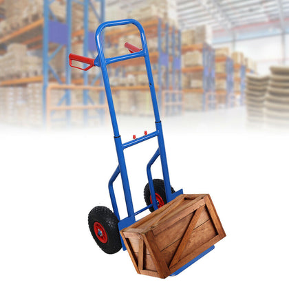 Sack Truck Trolley Multi Purpose Industrial Folding Transport Hand Cart to 150kg