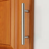 10pcs/Set Brushed Steel T Bar Handles Kitchen Cabinet Cupboard Drawer Door Knob