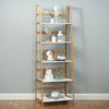 5 Tier Freestanding Tall 1.8M White Bookcase/Bookshelf Modern Storage Shelves