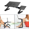 Modern Adjustable Portable Folding Laptop Desk Computer Table Stand Tray UK