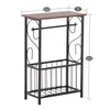 End Table Living Room Office Sofa Bed Side Coffee Tea Laptop Bathroom Storage UK