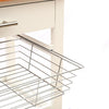 Kitchen Trolley Serving Cart Rolling Storage Island Table With Drawer Shelf Rack