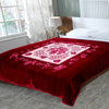 Thick Soft Warm 2 Ply Double Sided Bed Throw Fleece Blanket Heavy Mink King Size