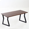 2Pcs Industrial Table Legs Cabinet Chair Computer Desk Metal Legs Set Kit Black