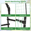 230CM Metal Garden Arch Heavy Duty Arbor Climbing Trellis Pergola Decoration