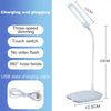 USB Rechargeable LED Touch Desk Lamp Dimmable Bedside Reading Study Table Light