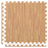 Natural Wood Effect Interlocking Floor Mats Eva Soft Foam Gym Yoga Kids Play Mat