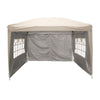 3x3m Pop Up Gazebo Marquee Outdoor Garden Party Tent Canopy 4 Side Panels New