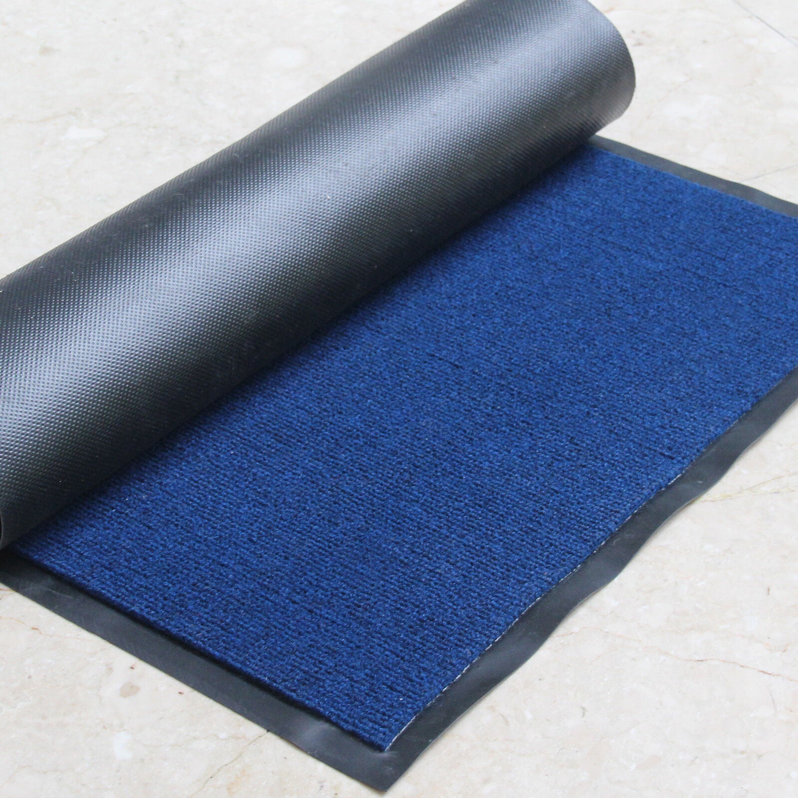 Multiple size Non Slip Rubber Door Mats Indoor Outdoor Washable Heavy Duty Rug