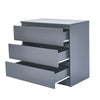Modern Chest of Drawers Bedside Table Cabinet Nightstand 3 Drawers Bedroom