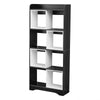4 Tier Home Office Bookcase Storage Display Unit Shelving/Cabinet Movable Cube;