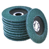 20 x Flap Discs 115mm 4'' Sanding 40 60 80 120 Grit Angle Grinding Wheels Discs