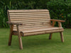 3 Seater Person Wooden Garden Bench Luxury Love Seat Chair Patio Set Treated New