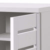 Cabinet Shoe Storage 2 Door Rack Cupboard Doors Stand Drawer Unit Footwear