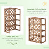 3-Tier Wooden Flower Stand Plant Holder Shelf Display Rack