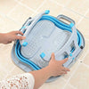 Folding Foot Spa Pedicure Wet Bath Bubble Massage Bucket Feet Therapy FootSpa UK