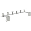 6 Hooks Towel Hanging Rack Hanger Hook Clothes Storage Over The Door Hanger Hook