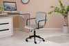 PU Leather Upholstered office chair computer desk study chair swivel adjustable