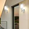 Outdoor Garden Solar Powered Outdoor Wall Lights Stainless Steel Shed Fence