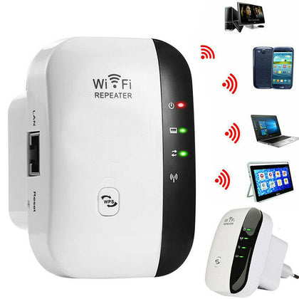 WiFi Signal Repeater Extender Range Booster Internet Network Amplifier UK