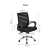 Office Mesh Chair Ergonomic Adjustable Swivel Executive High Chairs UK