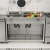 Stainless Steel Commercial Kitchen Sink Catering Sink Single Double Bowl Drainer