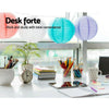 L-shaped Computer Desk Corner PC Laptop Writing Table Workstation with Bookshelf