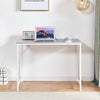 Computer Laptop Table Desk Wood Top Study Office Home Workstation Black/White
