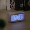 LED Digital Display Bedside Clear Clock with Temperature Dimmer Calendar Date UK