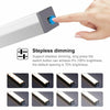 Rechargeable 40 LED Under Cabinet Closet Lights Dimmable Magnetic Strip Lamp UK